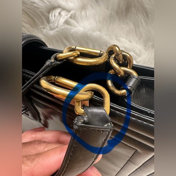 Chanel Calfskin Glazed Black two- way LeBoy Bag with gold/bronze Hardware - Picture 7 of 14